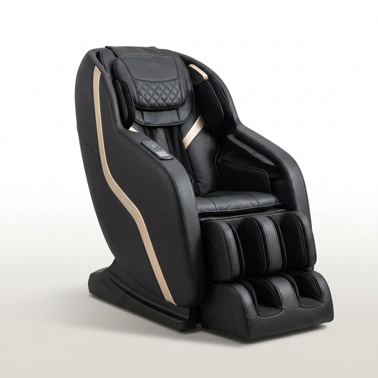 Massage Chair Built to Support Recovery, Zero Gravity Design, Heating Function, Remote Control — Studio Shot
