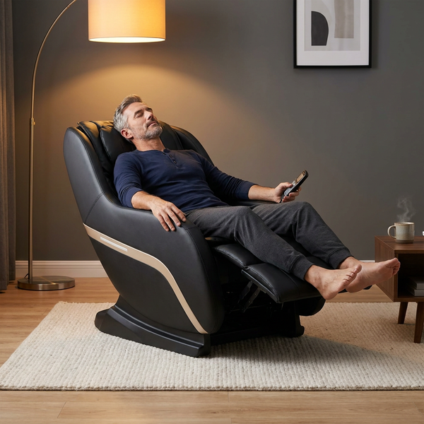 Massage Chair Built to Support Recovery, Zero Gravity Design, Heating Function, Remote Control