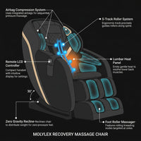 Massage Chair Built to Support Recovery, Zero Gravity Design, Heating Function, Remote Control — How It Works