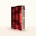 Red Light Therapy Panel Designed for Full Body Use, 630-850nm Wavelengths, 300 Quad Chip LEDs, Brightness Control